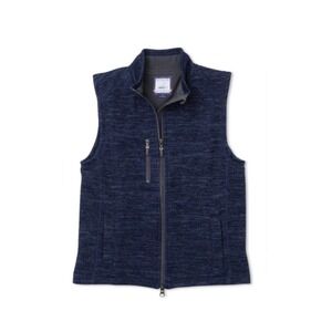Johnnie-O Tahoe Vest Mens Large Admiral Blue Full Zip Goldman Sachs